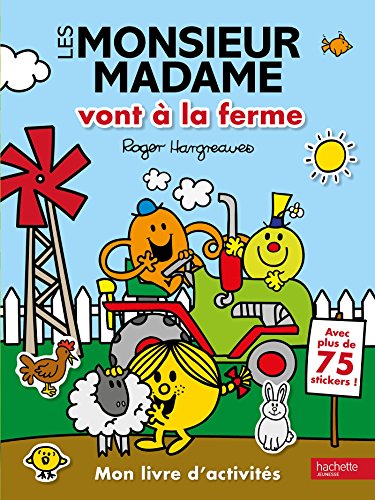 9782012042667: Les Monsieur Madame vont  la ferme: Mon livre d'activits