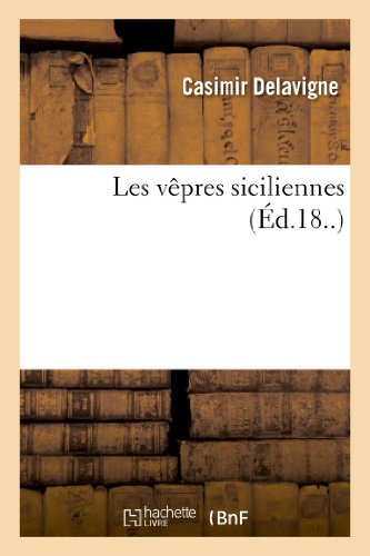 Stock image for Les vpres siciliennes Arts for sale by PBShop.store US