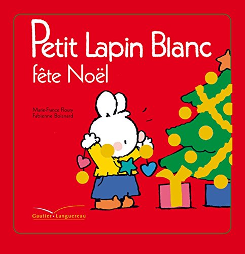 Beispielbild fr Petit lapin blanc fte Nol zum Verkauf von Ammareal