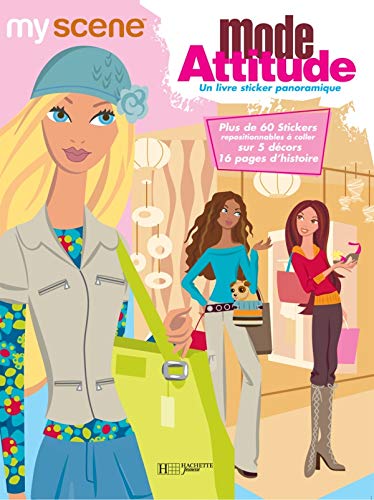 9782012257658: Mode Attitude: Un livre sticker panoramique