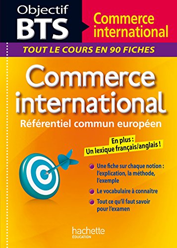 9782012273337: Fiches Objectif BTS Commerce international