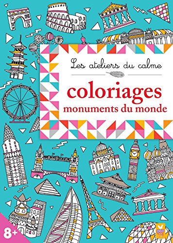 9782012359352: Coloriages monuments du monde