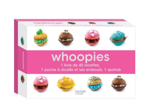 9782012382268: Mini coffret Whoopies: 1 livre de 40 recettes, 1 poche  douille et ses embouts, 1 spatule (Cuisine)