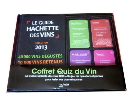 Immagine dell'editore per Coffret quiz du vin NED - Le Guide Hachette des Vins selection 2013 (French Edition) venduto da dsmbooks
