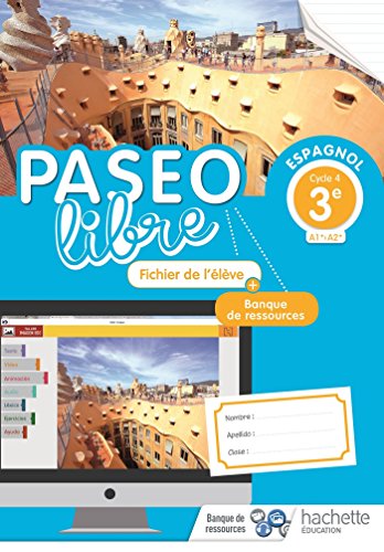 Imagen de archivo de Paseo libre Espagnol 3e - Fichier de l'lve - d. 2018 a la venta por Ammareal