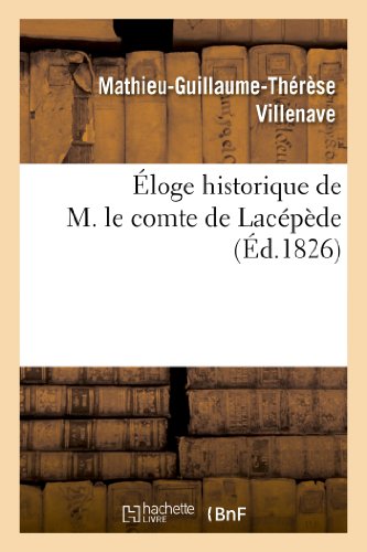 Stock image for loge historique de M le comte de Lacpde Histoire for sale by PBShop.store US