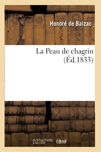 9782012562813: La Peau de chagrin, (d.1833)