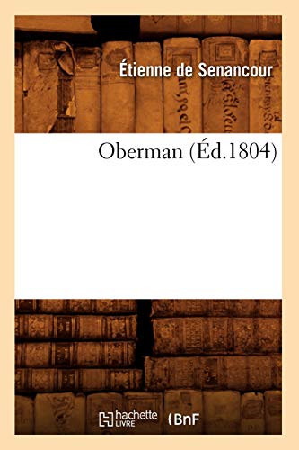 Stock image for Oberman d1804 Litterature for sale by PBShop.store US