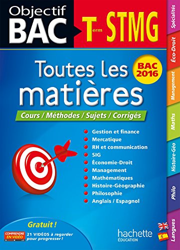 Beispielbild fr Objectif Bac Toutes Les Matieres Term Stmg zum Verkauf von Ammareal