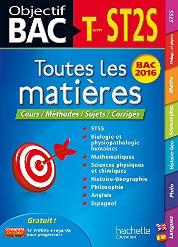 Beispielbild fr Objectif Bac Toutes Les Matieres Term St2S zum Verkauf von Ammareal