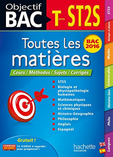 Stock image for Objectif Bac Toutes Les Matieres Term St2S for sale by Ammareal