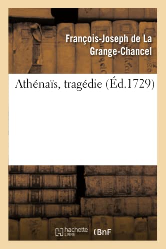 Beispielbild fr Athnas, Tragdie (Arts) (French Edition) zum Verkauf von Lucky's Textbooks