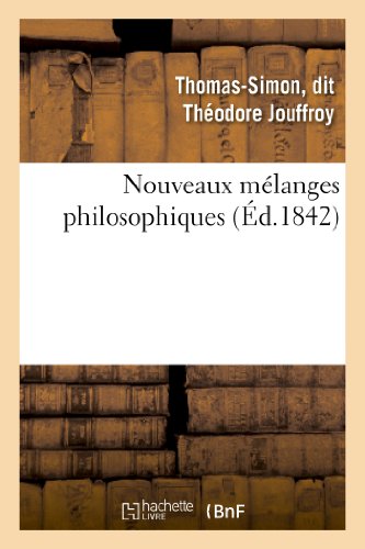 9782012802605: Nouveaux mélanges philosophiques