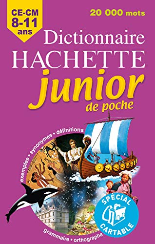 Beispielbild fr Dictionnaire Hachette junior de poche : CE-CM 8-11 ans zum Verkauf von medimops