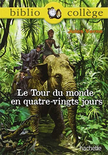 9782012814165: Bibliocollge - Le tour du monde en 80 jours, Jules Verne