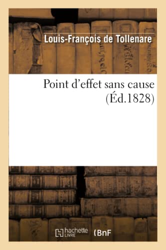 Imagen de archivo de Point d'Effet Sans Cause (Philosophie) (French Edition) a la venta por Lucky's Textbooks