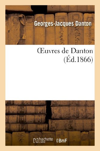 Imagen de archivo de Oeuvres de Danton Histoire a la venta por PBShop.store US