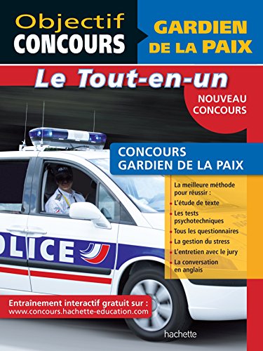 Stock image for Objectif Concours - Tout-en-un - Gardien de la paix for sale by Ammareal