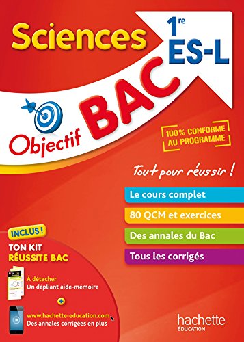 9782012904064: Objectif Bac Sciences 1res L/ES (Objectif Bac monomatires)