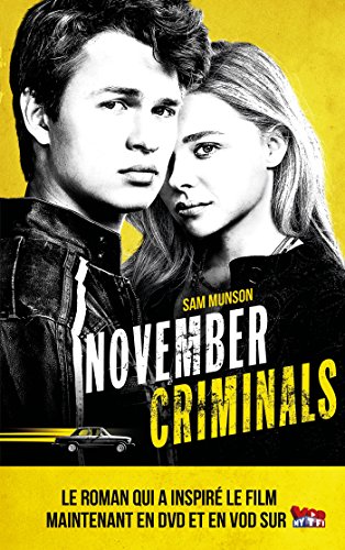 Beispielbild fr The November criminals avec affiche du film en couverture zum Verkauf von Ammareal