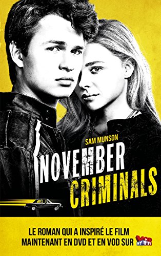Imagen de archivo de The November criminals avec affiche du film en couverture a la venta por Ammareal