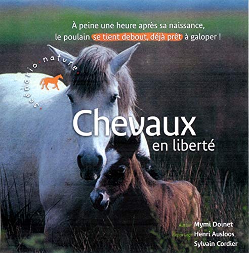 Imagen de archivo de Chevaux En Libert :  Peine Une Heure Aprs Sa Naissance, Le Poulain Se Tient Debout, Dj Prt  G a la venta por RECYCLIVRE