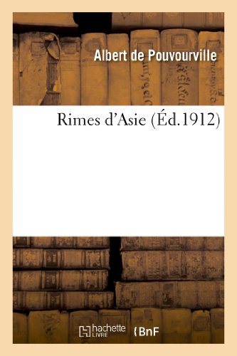 Stock image for Rimes d'Asie (Litterature) (French Edition) for sale by Orbiting Books