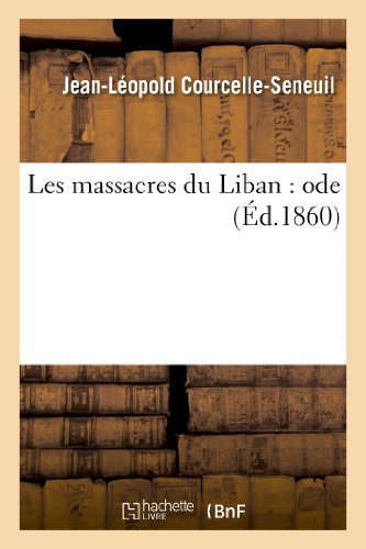 9782012985032: Les massacres du Liban : ode