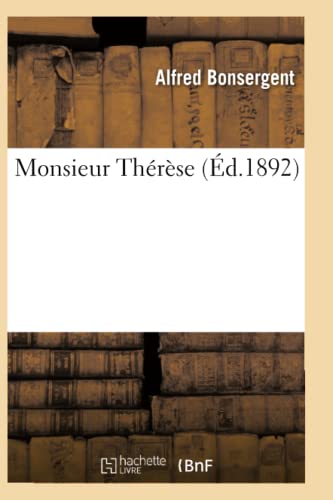 Stock image for Monsieur Thrse (French Edition) for sale by Lucky's Textbooks