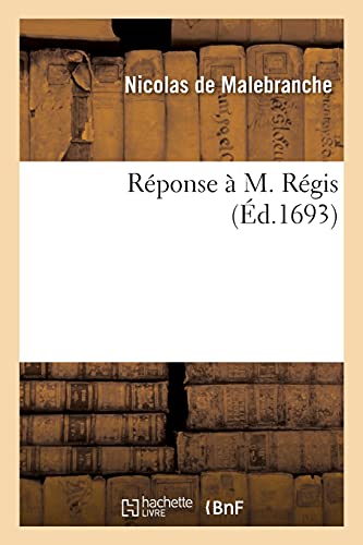 9782013058810: Rponse  M. Rgis (Histoire)