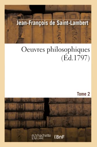 Stock image for Oeuvres Philosophiques (French Edition) for sale by Lucky's Textbooks