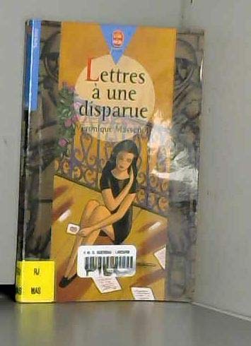 Beispielbild fr Lettres  Une Disparue zum Verkauf von RECYCLIVRE