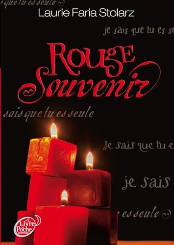 Rouge souvenir (9782013232968) by Stolarz, Laurie Faria