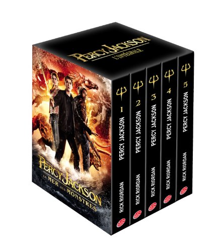 9782013237949: Coffret en 5 volumes: Tome 1, Le voleur de foudre ; Tome 2, La mer des monstres ; Tome 3, Le sort du Titan ; Tome 4, La bataille du labyrinthe ; Tome 5, Le dernier Olympien