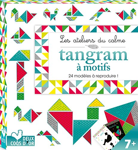 9782013239189: Tangram  motifs: 24 modles  reproduire (Les ateliers du calme)