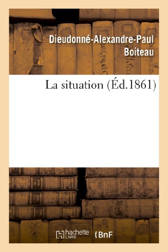 9782013256377: La situation (Histoire)