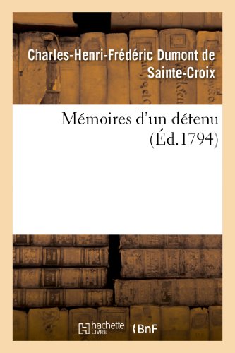 Beispielbild fr Mmoires d'Un Dtenu (Histoire) (French Edition) zum Verkauf von Lucky's Textbooks
