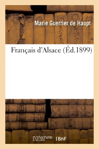 Imagen de archivo de Franais d'Alsace (Litterature) (French Edition) a la venta por Lucky's Textbooks