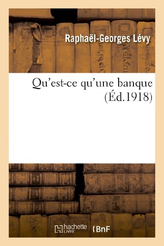 Stock image for Qu'est-CE Qu'une Banque (Sciences Sociales) (French Edition) for sale by Lucky's Textbooks