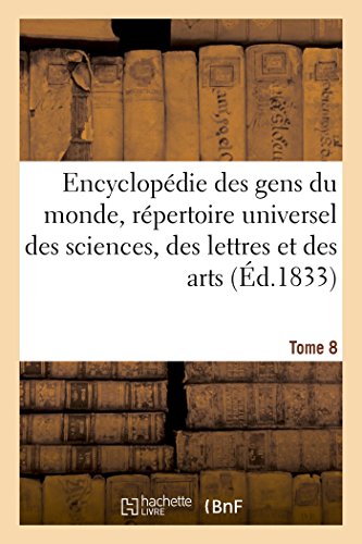 Imagen de archivo de Encyclopdie Des Gens Du Monde T. 8.1 (Generalites) (French Edition) a la venta por Lucky's Textbooks