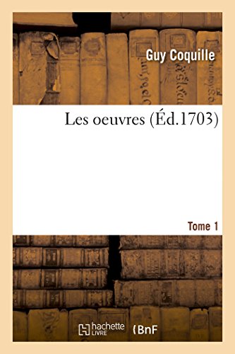 9782013735551: Les oeuvres Tome 1