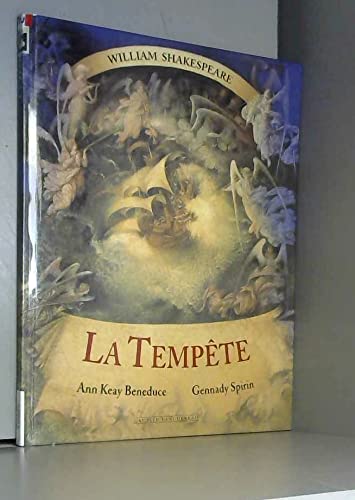 Stock image for La Tempte for sale by Ammareal