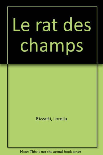 Stock image for Le Rat des champs for sale by Ammareal