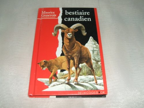 Beispielbild fr Bestiaire canadien 010598 zum Verkauf von Ammareal