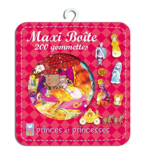 9782013935456: Maxi bote : Princes et princesses: 220 gommettes