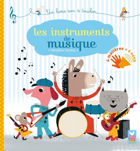 9782013943536: Les instruments de musique - livre sonore  toucher (Livres sonores)