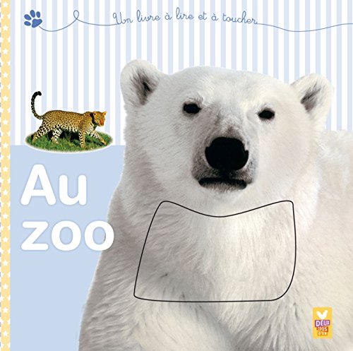 9782013943987: Au zoo - livre avec des matires  toucher