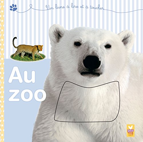 9782013943987: Au zoo - livre avec des matires  toucher (Tout carton)