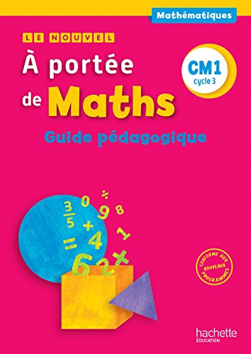 Stock image for Le Nouvel A porte de maths CM1 - Guide pdagogique - Ed. 2016 for sale by Gallix