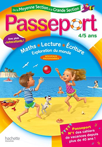 Stock image for Passeport De la moyenne Ã la grande section 4/5 ans for sale by Hippo Books